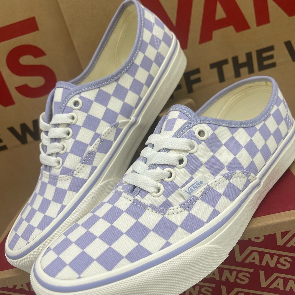 Vans WMNS Authentic
Checkerboard Lilac Sneakers 
VN000BW5LLC
 Lavender - Picture 6 of 16